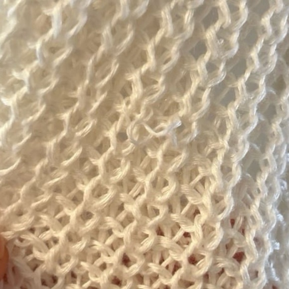 NWT Polo Ralph Lauren 100% Linen Relaxed Fit Open Knit Cropped Sleeveless Top - Picture 12 of 13